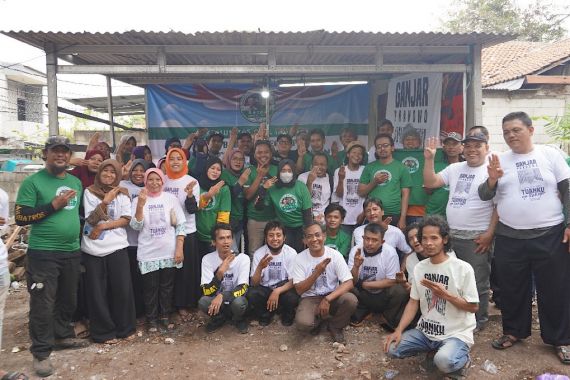 Kajol Ganjar Dirikan Posko Pemenang dan Bedah Basecamp di Kota Tangerang - JPNN.COM