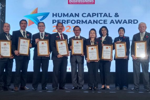 Perusahaan Indonesia Terbaik Raih Penghargaan Human Capital & Performance Award 2023 - JPNN.COM