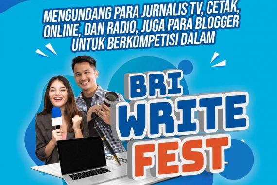 BRI Write Fest 2023 Tawarkan Hadiah Ratusan Juta, Yuk Daftar! - JPNN.COM