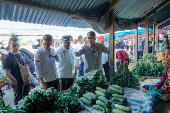 Wamentan Sidak Pasar di Manokwari Menjelang Nataru, Minta Pemda Jaga Harga Pangan - JPNN.COM