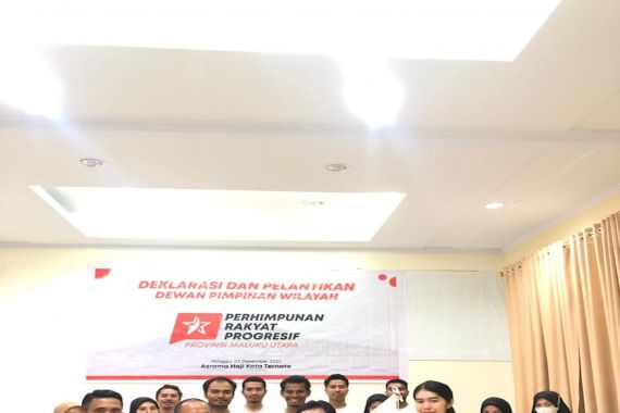 David Krisna Alka Melantik DPW Perhimpunan Rakyat Progresif Maluku Utara, Irman Mamulati Bilang Begini - JPNN.COM