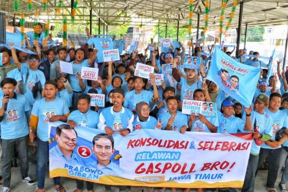 Relawan Gaspoll Bro Jatim Konsolidasi Memenangkan Prabowo-Gibran yang Siap Melanjutkan Visi Jokowi - JPNN.COM