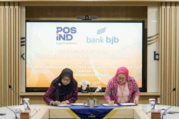 Bank BJB dan PT Pos Indonesia Perpanjang Kerja Sama Membangun Negeri - JPNN.COM