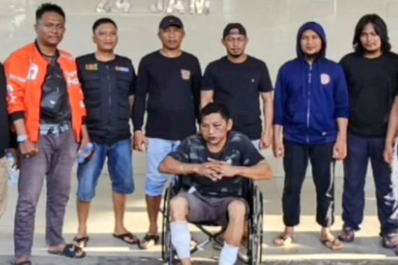 Dua Pelaku Perampokan di SPBU Maros Ditangkap, Kini Terduduk di Kursi Roda - JPNN.COM