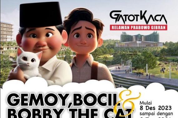 Sukarelawan Prabowo-Gibran Gelar Lomba Desain Gemoy hingga Bobby The Cat - JPNN.COM