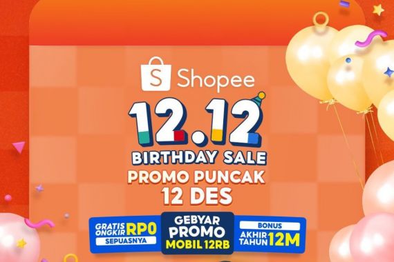 Catat Jadwalnya! Puncak Shopee 12.12 Birthday Sale Hadirkan Rangkaian Promo Menggiurkan - JPNN.COM
