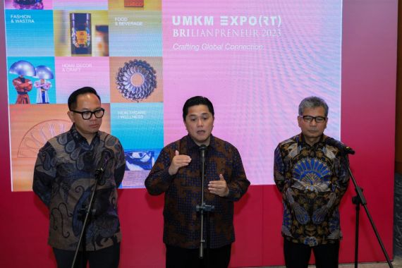 UMKM EXPO(RT) BRILIANPRENEUR 2023 Sukses Catatkan Business Matching Rp 1,26 Triliun - JPNN.COM