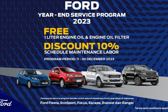 RMA Indonesia Kembali Hadirkan Program Ford Year-End Service - JPNN.COM