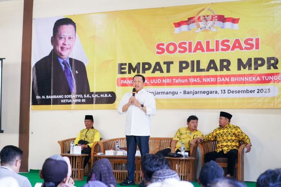 Sosialisasi Empat Pilar MPR, Bamsoet Ajak Warga Jangan Golput dan Tolak Politik Uang - JPNN.COM