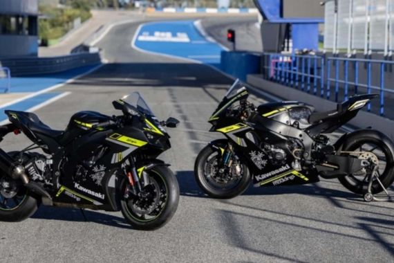 Kawasaki Ninja ZX-10RR Winter Test Edition 2024, Hanya 25 Unit di Dunia, Legal! - JPNN.COM