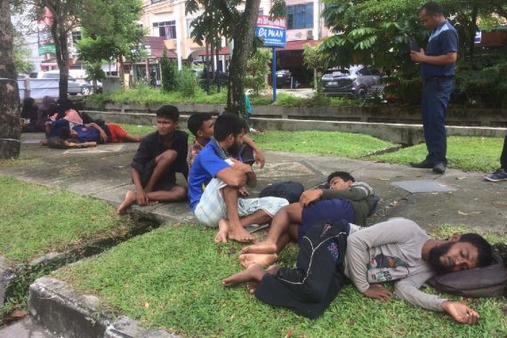 Meresahkan Warga, Pengungsi Rohingya yang Berkeliaran di Pekanbaru Diamankan Polisi - JPNN.COM