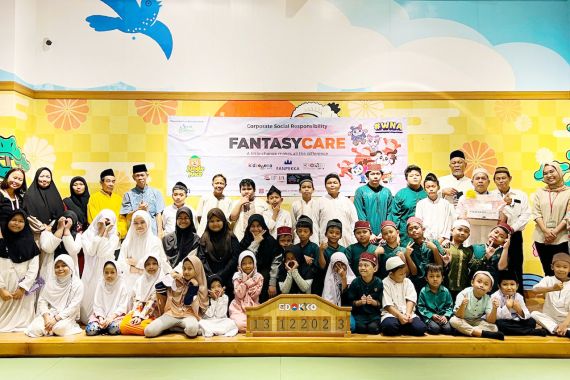 Fantasy Care 2023 Sebar Kebahagiaan Bersama Anak-Anak - JPNN.COM