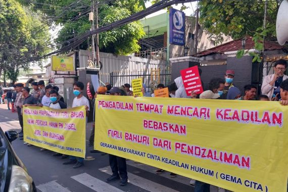 Gema Cita Gelar Aksi Dukung Firli, Minta Hakim Putus Perkara Dengan Nurani - JPNN.COM