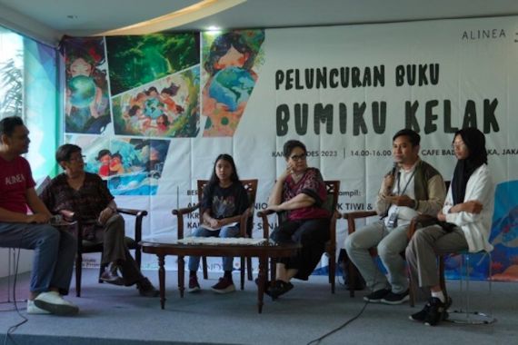 ALINEA Luncurkan dan Bedah Buku Anak Berjudul Bumiku Kelak, Ingatkan Pentingnya Lingkungan - JPNN.COM