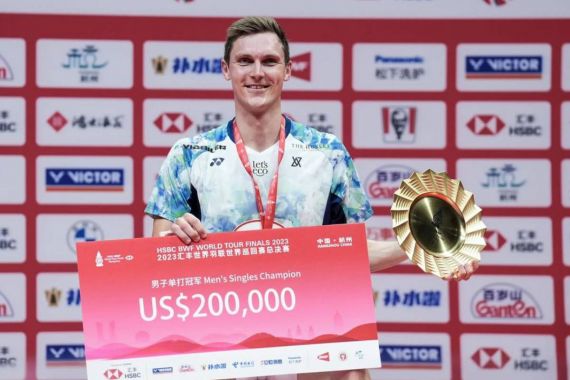 Hasil Final BWF World Tour Finals 2023, Axelsen Hattrick Beruntun - JPNN.COM