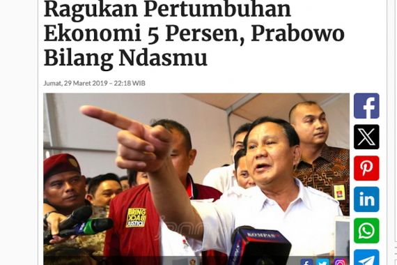 Prabowo Mengumpat 'Ndasmu' Berkali-kali, Ada Masalah dengan Watak Asli? - JPNN.COM
