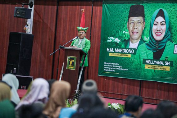 Mardiono Optimistis PPP di Bangka Belitung Bisa Capai Target Pemilu 2024 - JPNN.COM