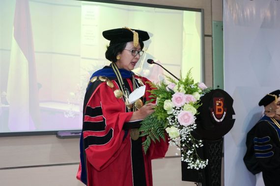 Profesor M. Taufiq Amir Dikukuhkan Jadi Guru Besar Universitas Bakrie - JPNN.COM