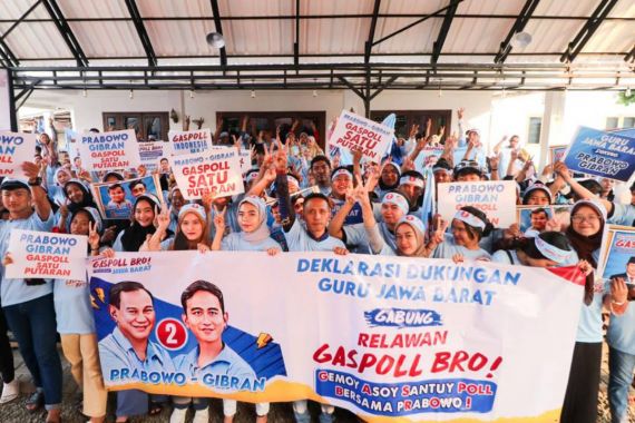 Gabung Gaspoll Bro, Para Guru di Jabar Percaya Prabowo akan Meningkatkan Kualitas Pendidikan - JPNN.COM