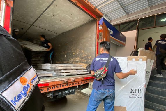 Lagi, KPU Gandeng KeyBeXpress Distribusikan Logistik di Kecamatan Se-Jaksel - JPNN.COM