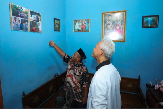 Ganjar Menginap di Rumah Hasil Keringat Alumnus SMKN Jateng, Susilo Merasa Terhormat - JPNN.COM