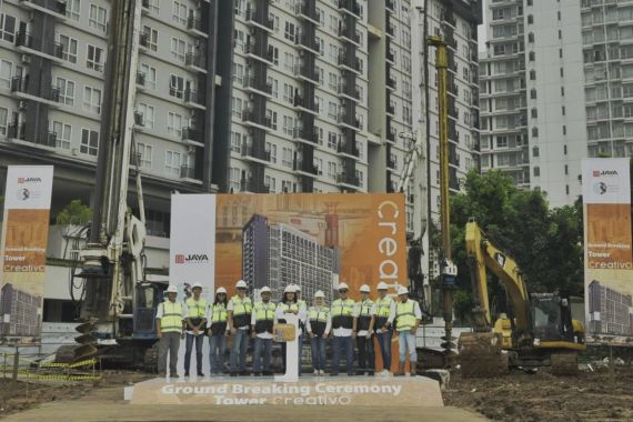 Tower Creativo Besutan Jaya Real Property Mulai Tahap Groundbreaking - JPNN.COM