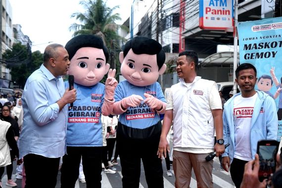 Ratusan Warga Jakarta Hadir dalam Peluncuran Maskot Gemoy Menang Besar - JPNN.COM