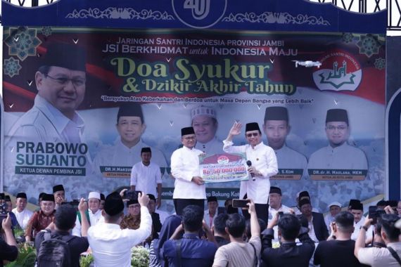 Ribuan Jemaah JSI Jambi Mengikuti Doa dan Zikir Akhir Tahun untuk Indonesia Maju - JPNN.COM