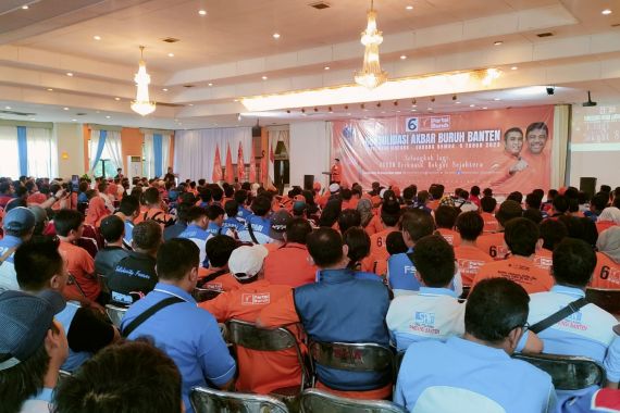 Hampir Satu Juta Pekerja se-Provinsi Banten Dukungan Partai Buruh - JPNN.COM