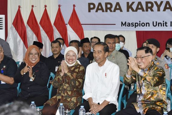Dampingi Presiden Jokowi Kunjungi Pabrik Maspion di Sidoarjo, Menaker Sampaikan Hal Ini - JPNN.COM