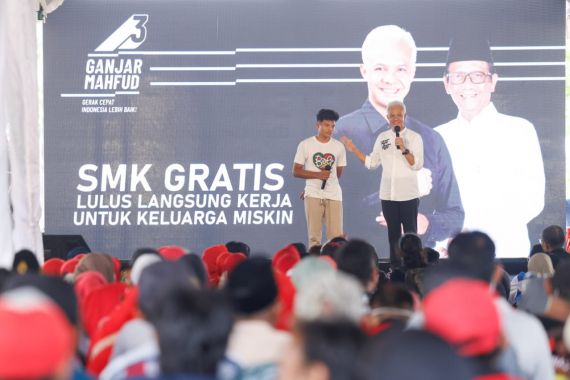 Jika Terpilih, Ganjar Bakal Luncurkan SMK Gratis untuk Keluarga Miskin - JPNN.COM