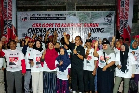 Ganjaran Buruh Berjuang Perkuat Dukungan dari Kalangan Pekerja di Cirebon - JPNN.COM