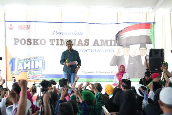 Anies Resmikan Posko Pejuang AMIN Yogyakarta di Lokasi Bersejarah - JPNN.COM