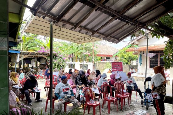 Crivisaya Ganjar Gelar Bazar Sembako Untuk Penuhi Kebutuhan Pangan Warga Palembang - JPNN.COM