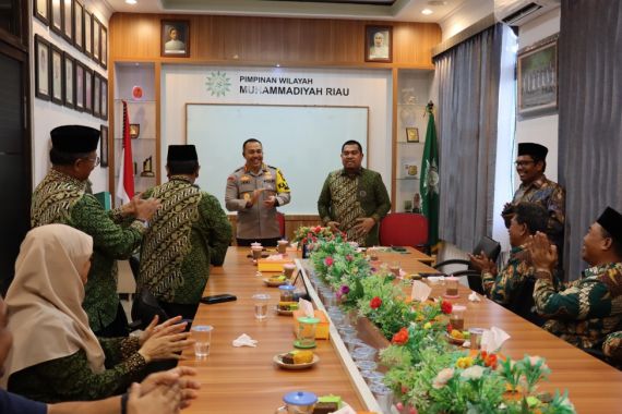 Kombes Jeki Gandeng PW Muhammadiyah Riau Demi Mewujudkan Pemilu Damai - JPNN.COM