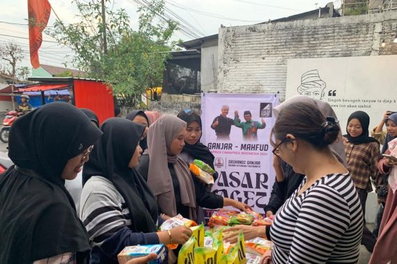 Sukarelawan: Bersama Ganjar-Mahfud Sembako Dipastikan Melimpah, Harga-Harga Murah - JPNN.COM