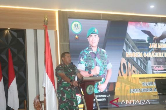 Danrem 045/Garuda Jaya: Pegang Teguh Netralitas TNI pada Pemilu Serentak Tahun Ini - JPNN.COM