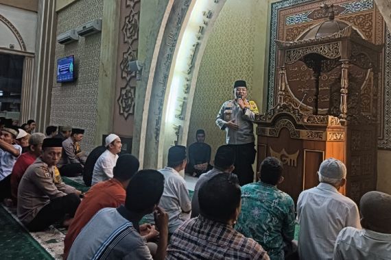 Begini Aksi AKBP Hengky Sosialisasikan Pemilu Damai di Kota Pekanbaru - JPNN.COM