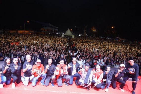 Sahabat Ganjar Bergerak, Pesta Rakyat di Purwokerto Membeludak - JPNN.COM