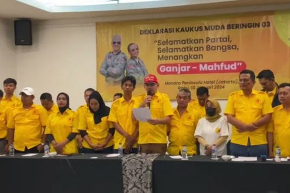 Kaukus Muda Beringin 03 Tolak Pencalonan Gibran & Sepakat Dukung Ganjar-Mahfud - JPNN.COM