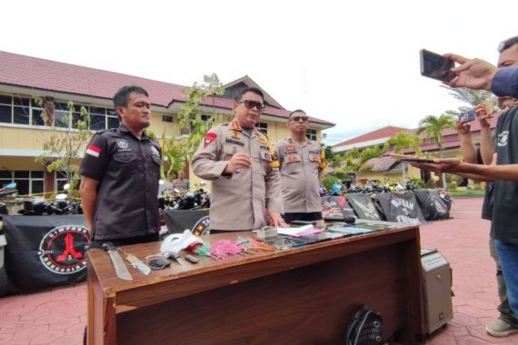 Resahkan Warga, 96 Anggota Geng Motor Ditangkap Polisi - JPNN.COM