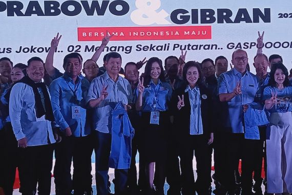 2.222 Pengusaha Bela Bangsa Deklarasi Dukung Prabowo-Gibran Menang Sekali Putaran - JPNN.COM