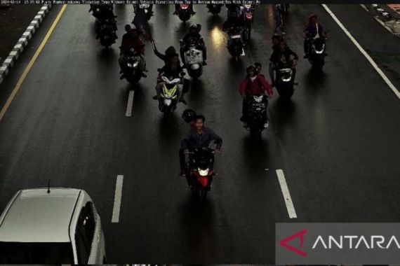 Kamera ETLE Merekam Konvoi Puluhan Pemuda yang Meresahkan di Makassar, Sukurin - JPNN.COM
