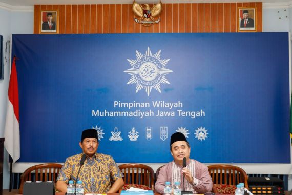 Bangun Sinergisitas, Nana Sudjana Bersilaturahmi ke PWNU dan PW Muhammadiyah Jateng - JPNN.COM