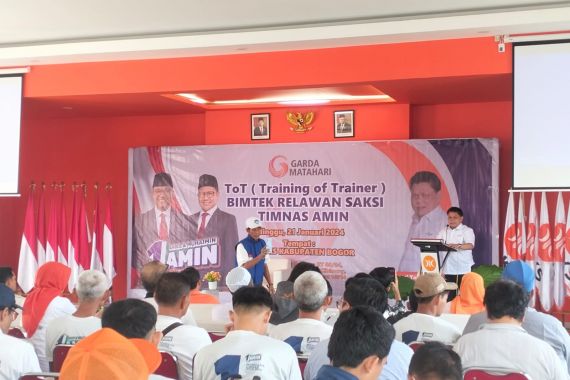Kawal Suara AMIN, Garda Matahari Gelar Bimtek Saksi Pilpres di Bogor - JPNN.COM