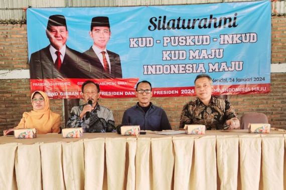 Silaturahmi Pemenangan Prabowo-Gibran, Inkud Bagikan Bantuan Genset - JPNN.COM