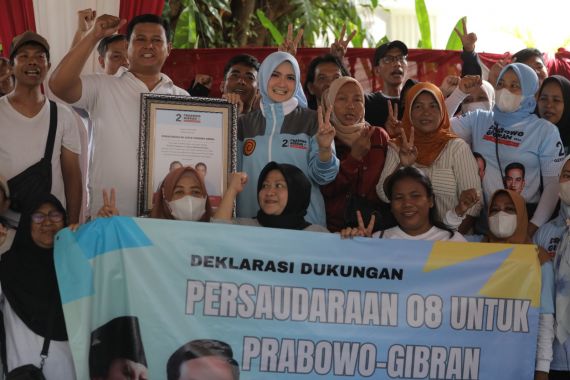 Persaudaran 08 Deklarasi Dukung Prabowo-Gibran, Siap Menangkan Satu Putaran - JPNN.COM