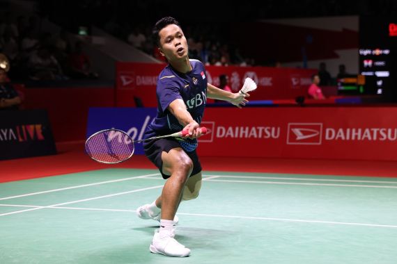 Tembus ke Perempat Final, Ginting Buka Peluang Juara Indonesia Masters 2024 - JPNN.COM
