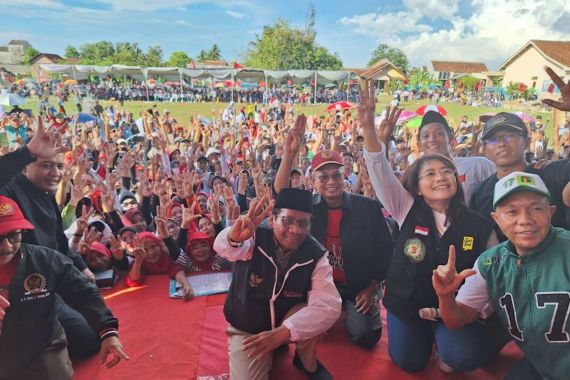 Berkampanye di Lampung, Mahfud Janji Hapus Kredit Macet Petani dan Nelayan - JPNN.COM