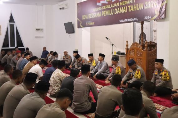 Gelar Doa Bersama, AKBP Kurnia Setyawan Doakan Pemilu 2024 di Meranti Aman & Damai - JPNN.COM